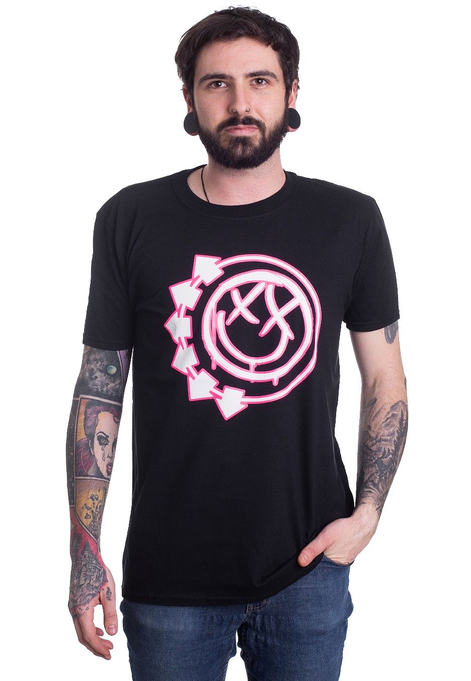 Six Arrow Smiley T-Shirt