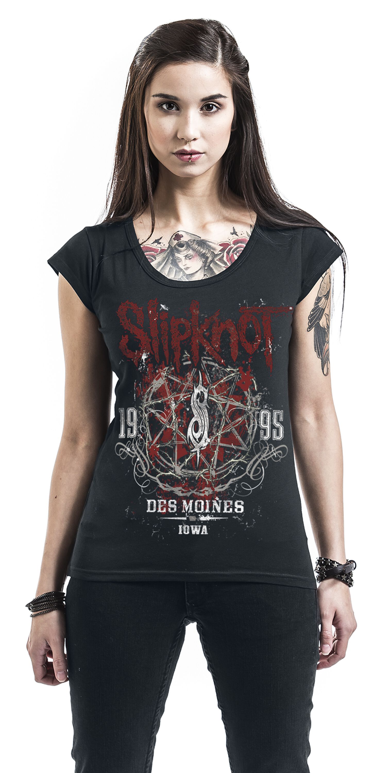 Iowa Star Fitted T-Shirt