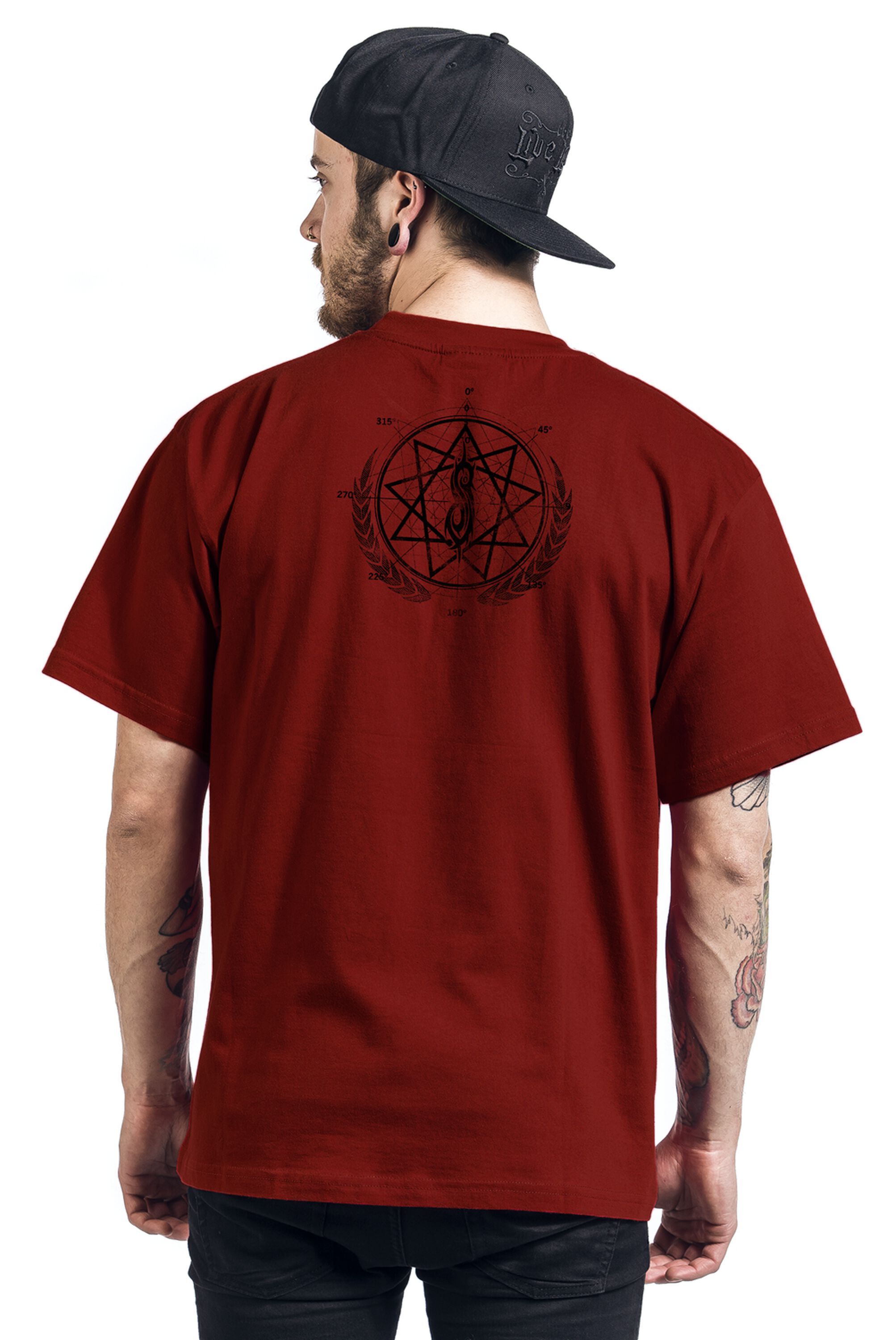 Blurry Burgundy T-Shirt