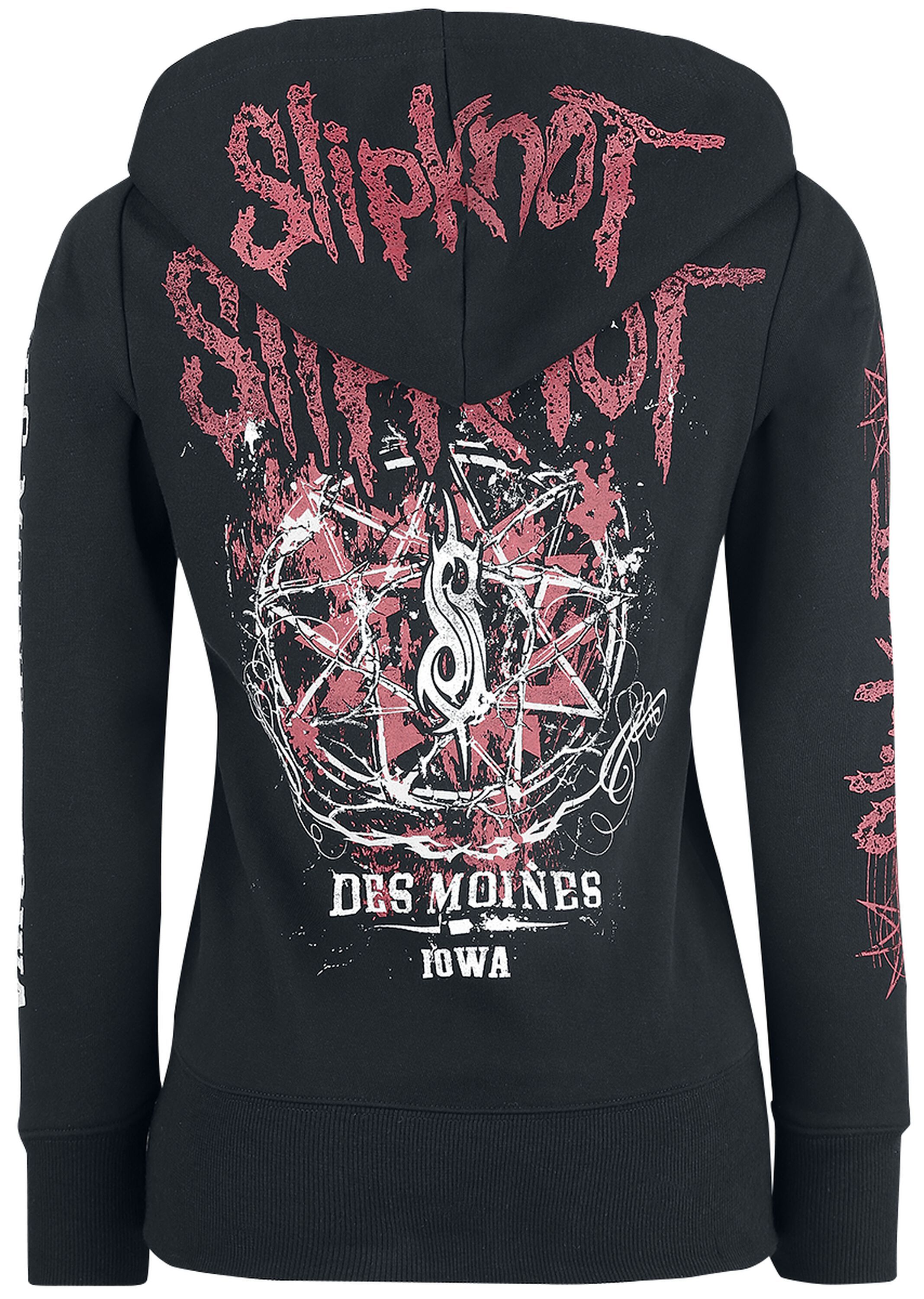 Iowa Star Fitted Zip Hoodie