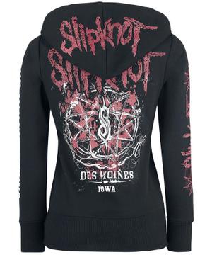 Iowa Star Fitted Zip Hoodie