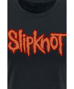 Orange Logo Crop Top