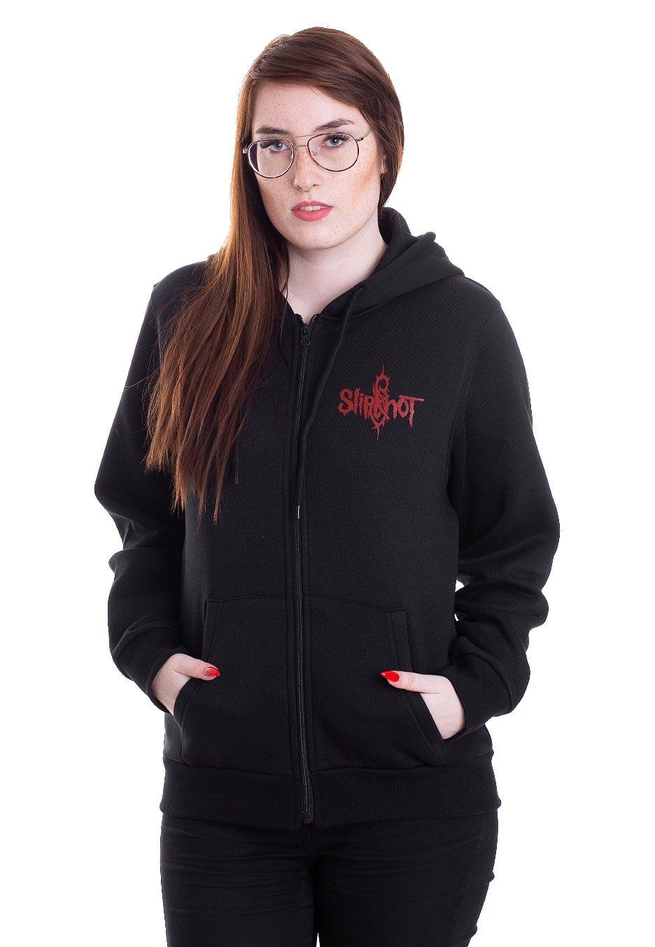 9 Point Star Zip Hoodie