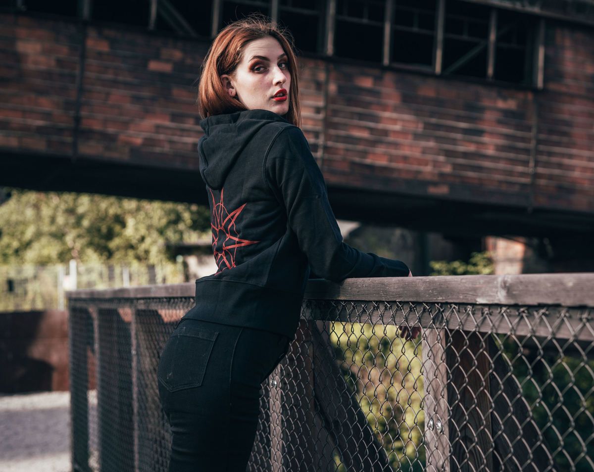 9-Pointed Star Fitted Hoodie