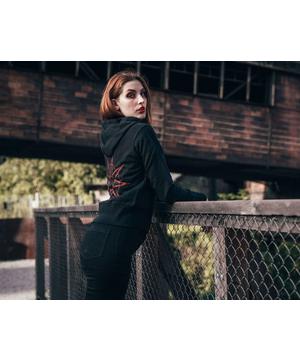 9-Pointed Star Fitted Hoodie