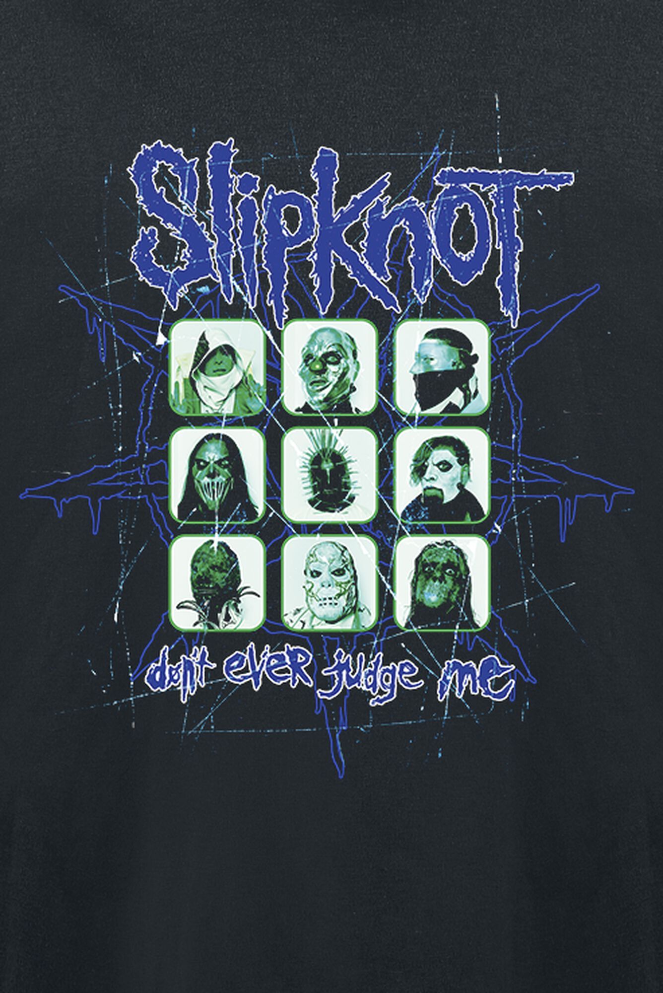 Don't Ever Judge Me Multi Photo Long Sleeve T-Shirt