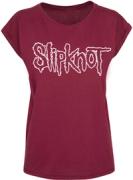Logo Burgundy Fitted T-Shirt