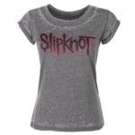 Burnout Grey Fitted T-Shirt