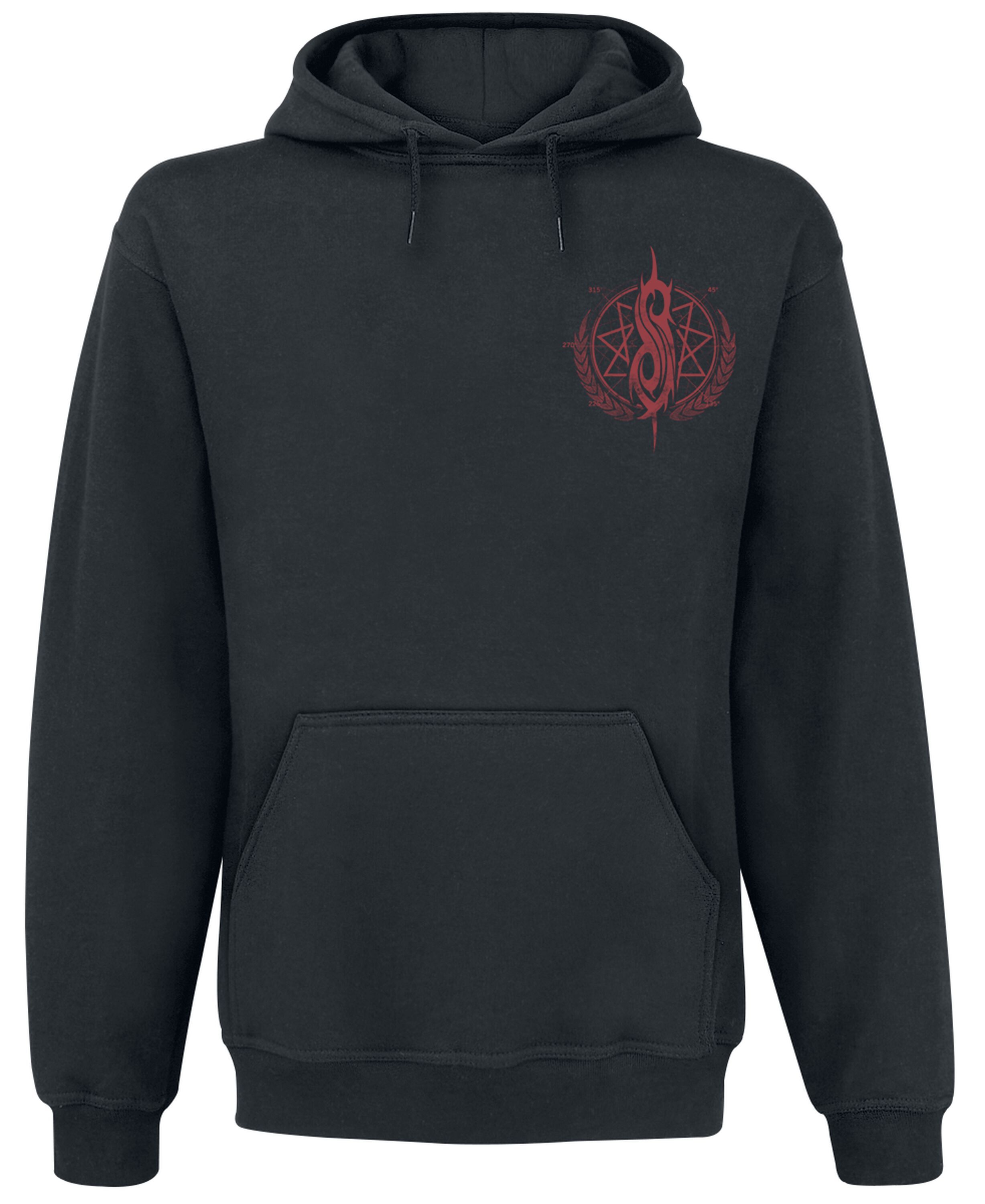 Blurry Black and Red Hoodie