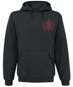 Blurry Black and Red Hoodie