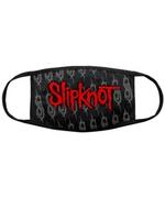 Red Logo and Sigils Face Mask