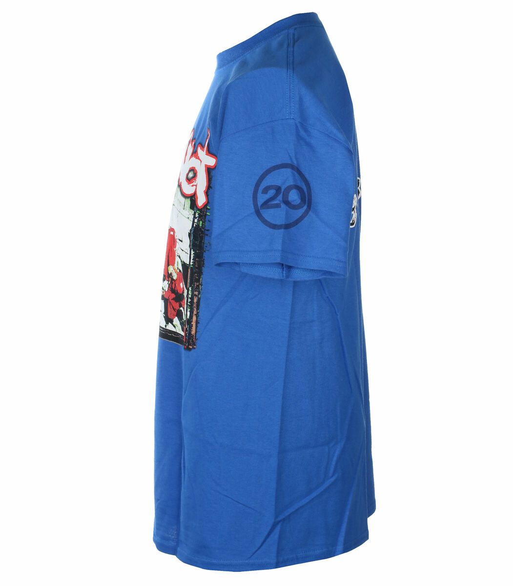 20th Anniversary Red Jumpsuits Blue T-Shirt