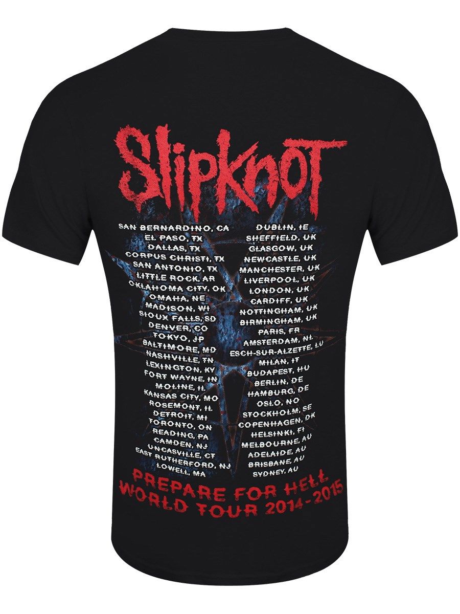 Prepare for Hell World Tour 2014-15 T-Shirt