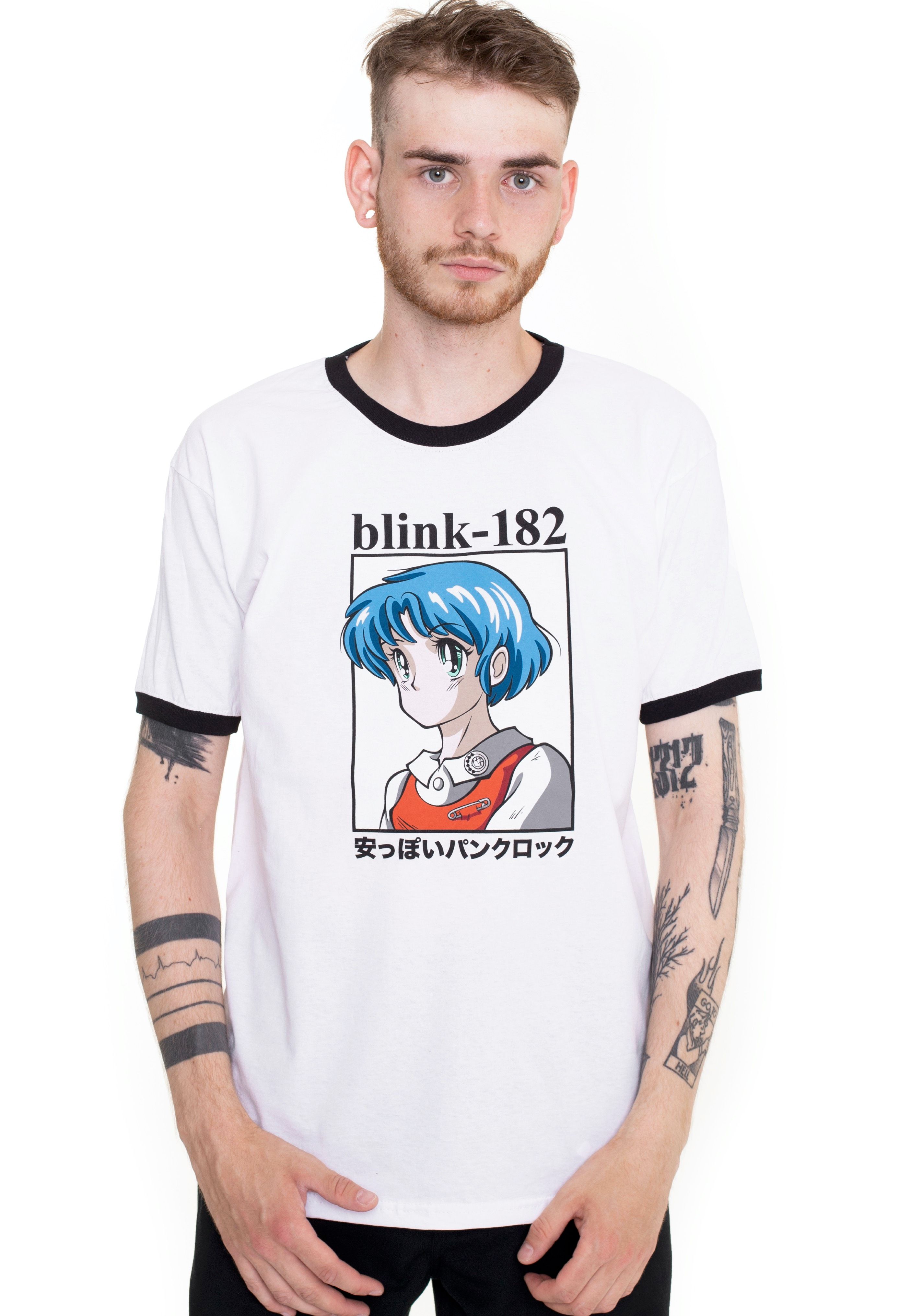 Anime White T-Shirt