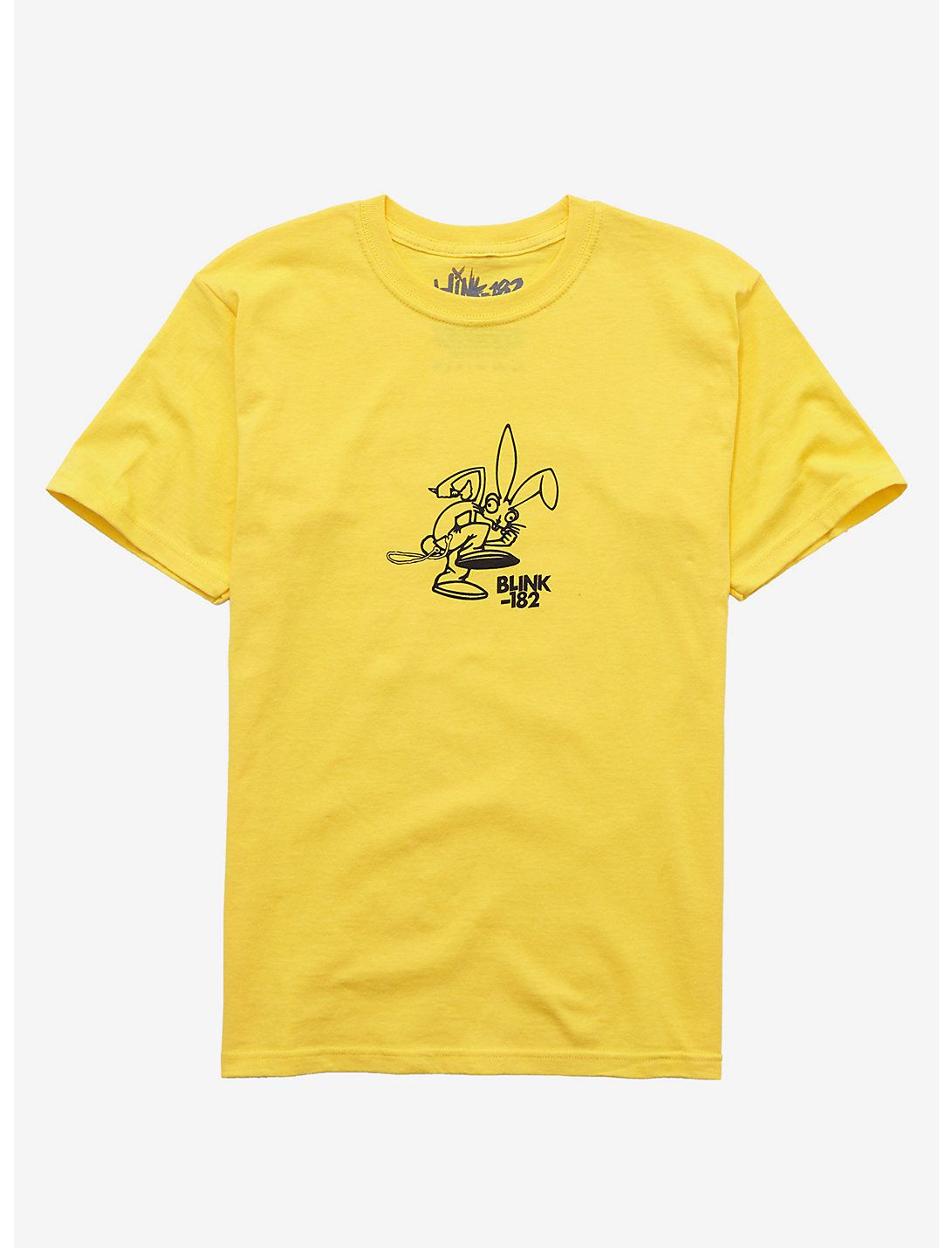 Bunny Fitted Yellow T-Shirt