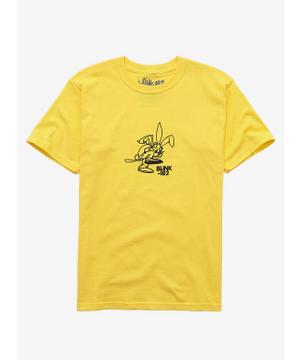 Bunny Fitted Yellow T-Shirt