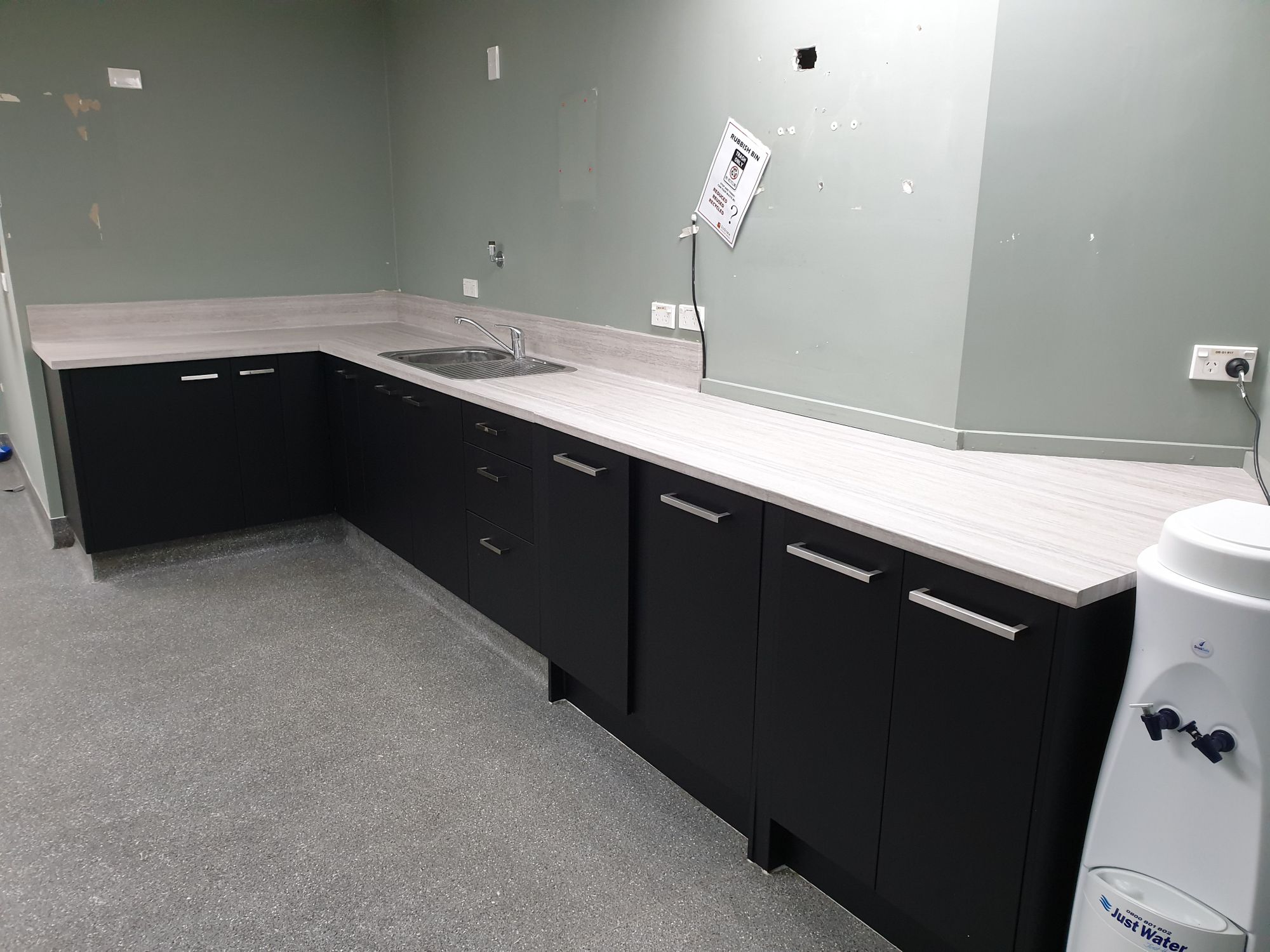 Kitchen cabinetry after