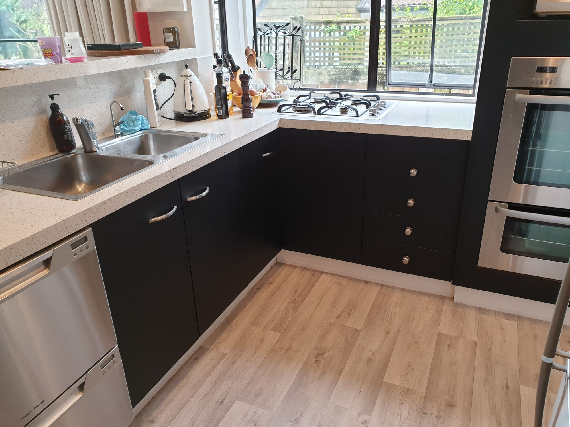 Kitchen cabinetry renovation after