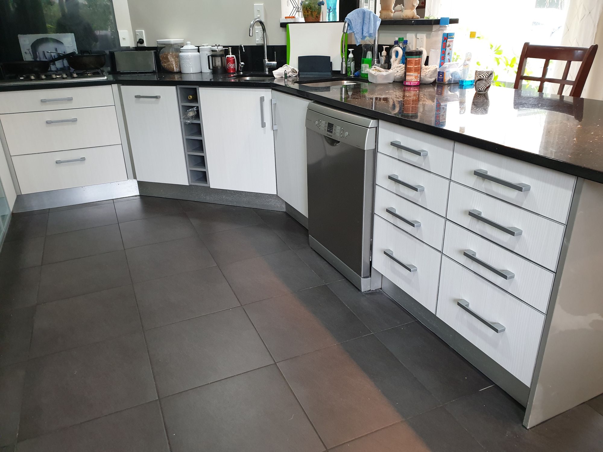 Kitchen cabinetry after