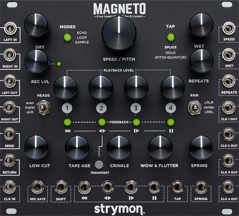 Strymon Magneto Tape Delay & Looper Eurorack Module
