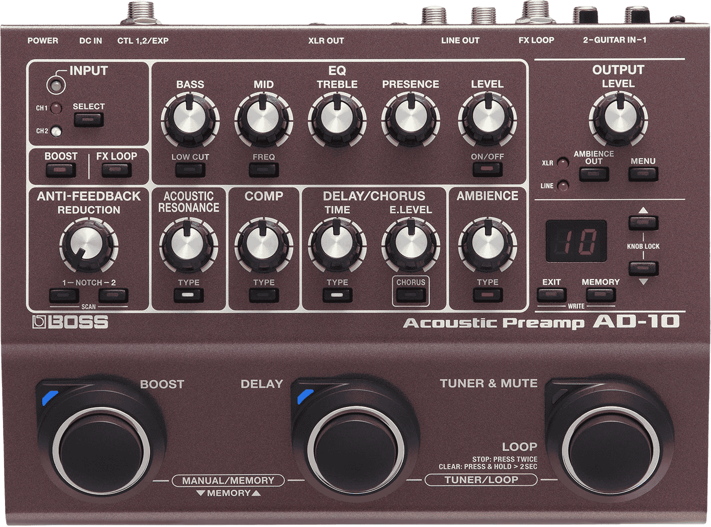 AD-10 Acoustic Preamp