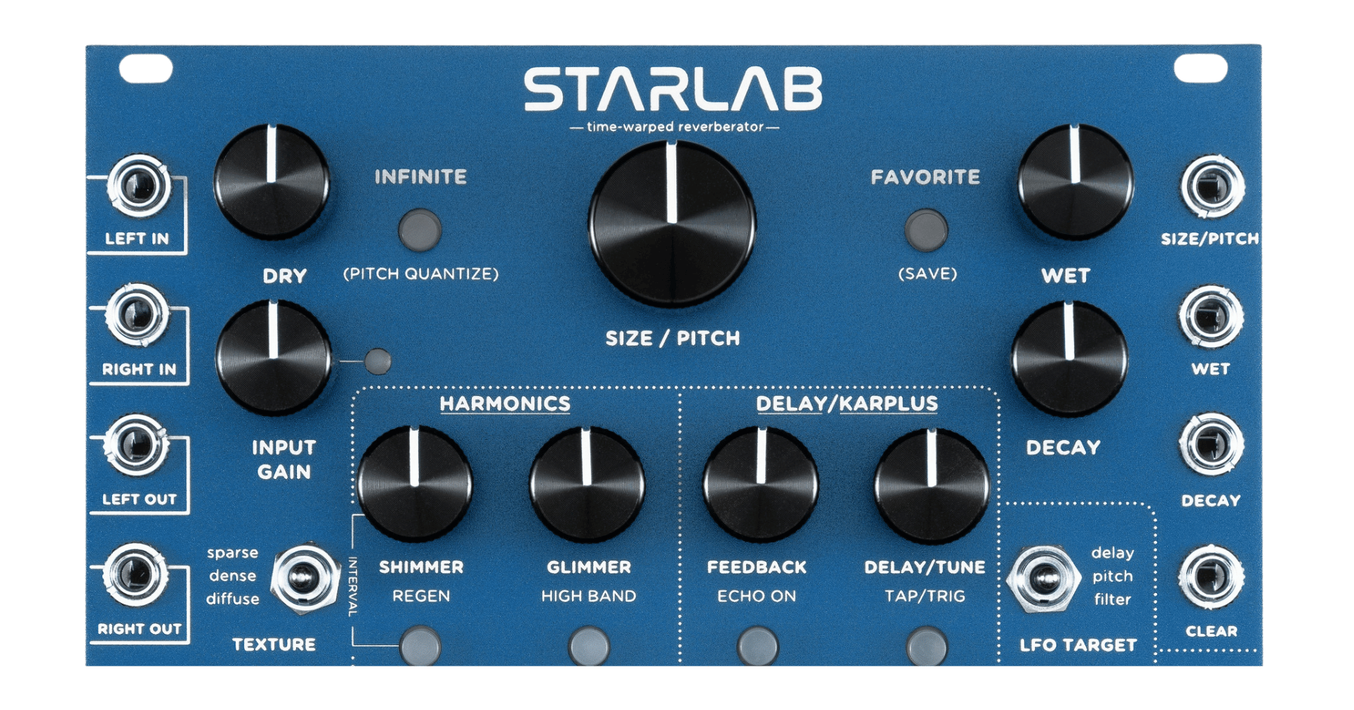 Strymonn Starlab Time-Warped Reverberator Eurorack