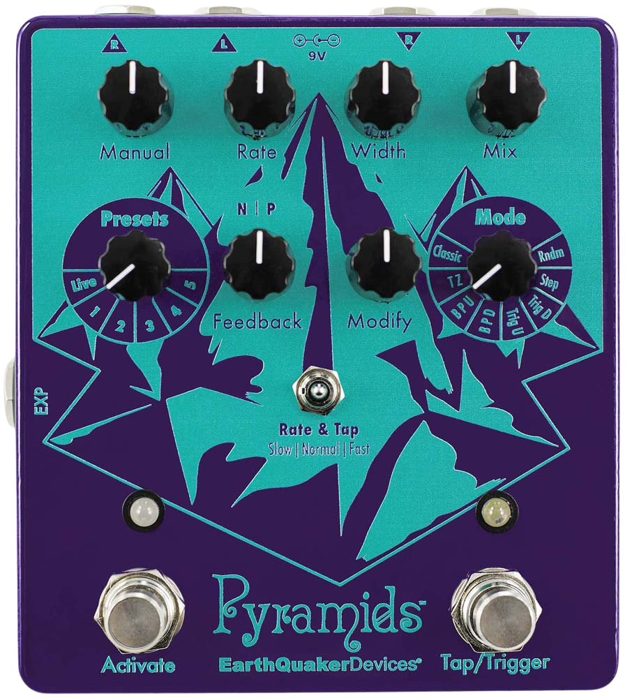Pyramids™ Stereo Flanging Device