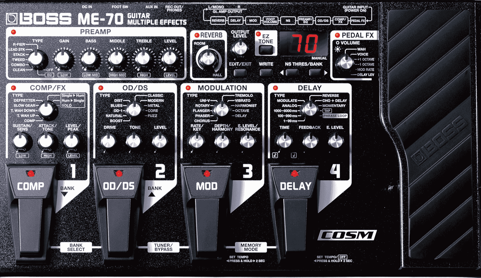 ME-70 Guitar Multiple Effects