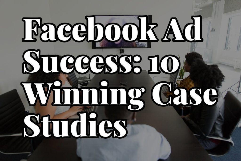 Unlock the secrets of effective Facebook advertising through real-world examples and actionable insights.