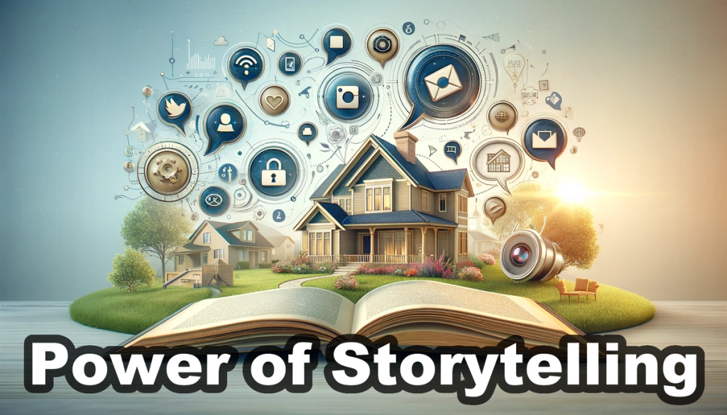 The transformative power of storytelling in real estate social media marketing.