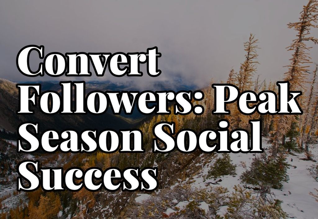 Master social media tactics to turn followers into customers during high-traffic periods.