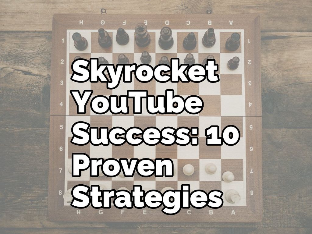 Master the art of growing your YouTube channel with these game-changing tactics.