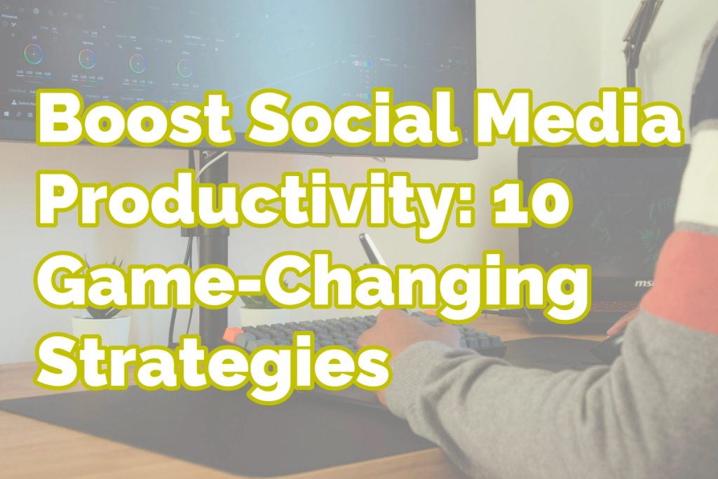 Unlock efficiency and maximize results with expert-approved techniques for social media managers.