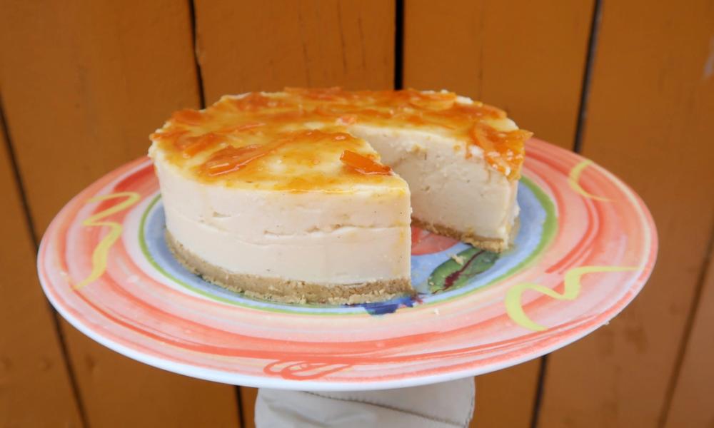 Bilde av en ostekake.
