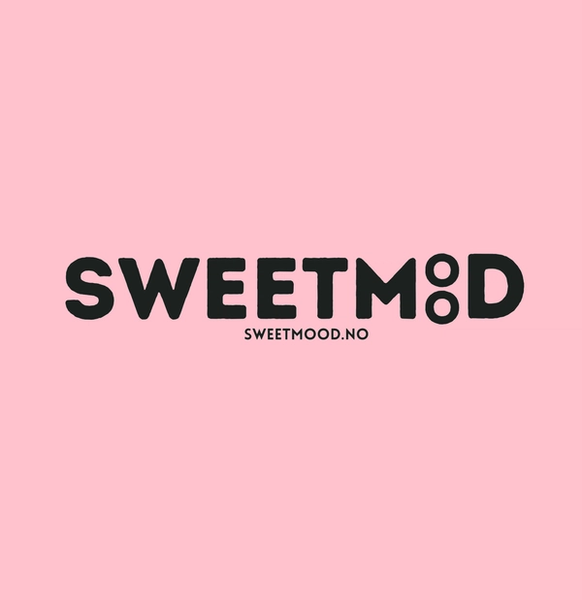 Bilde av Sweetmoods logo med rosa bakgrunn