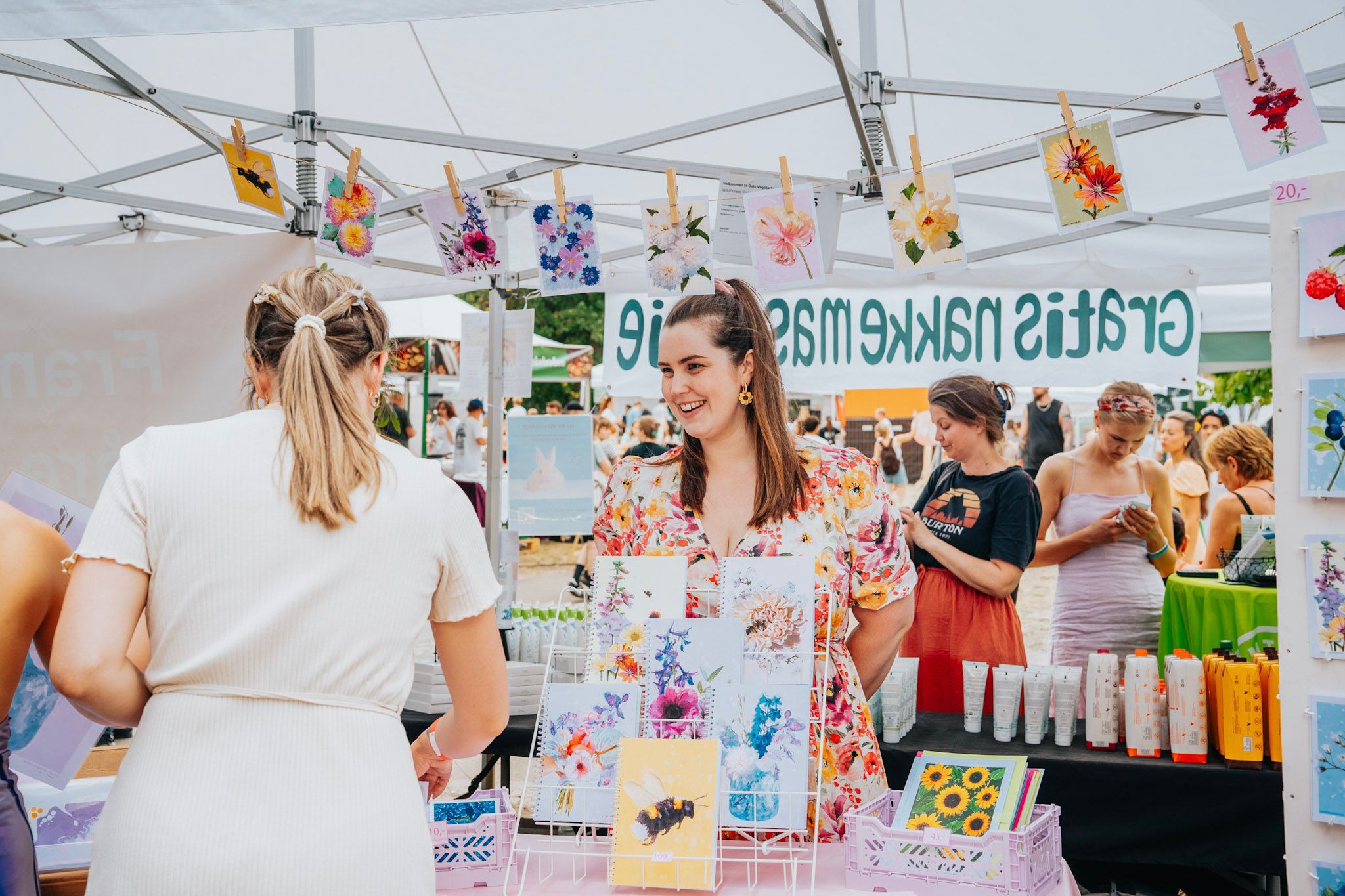 Utstillere på festivalen