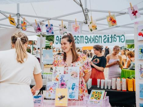 Utstillere på festivalen
