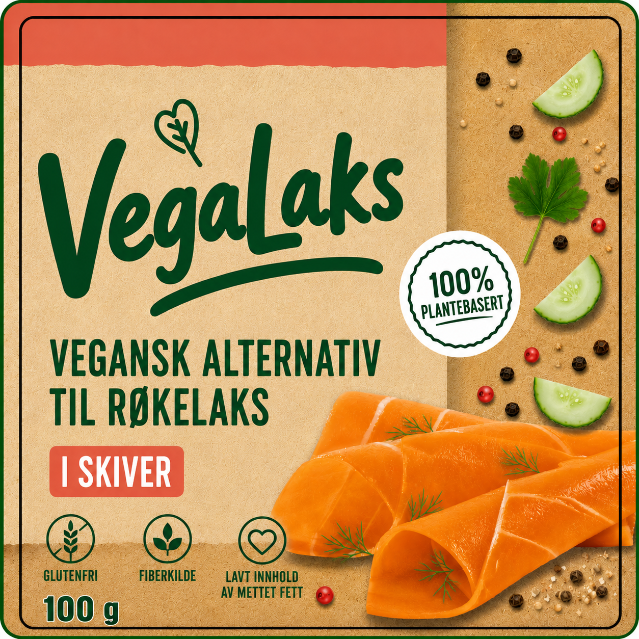 Bilde av en pakke vegalaks