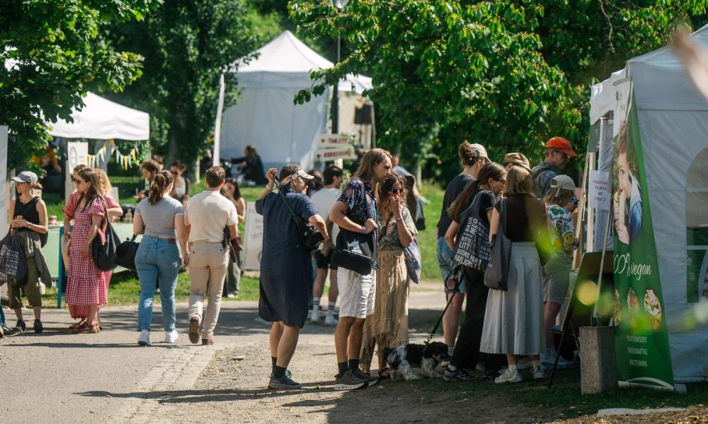 Utstillere på festivalen