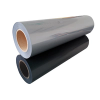 Silver and black reflective heat transfer vinyl rolls for safety clothing customization