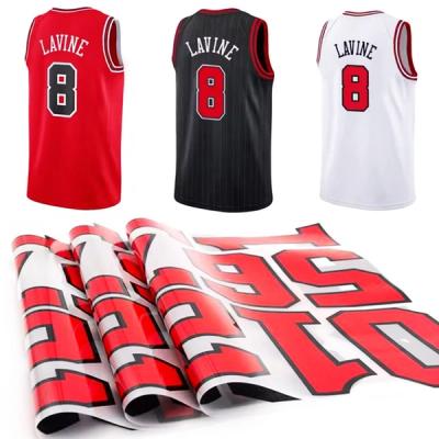 Heat Transfer Numbers For Jerseys