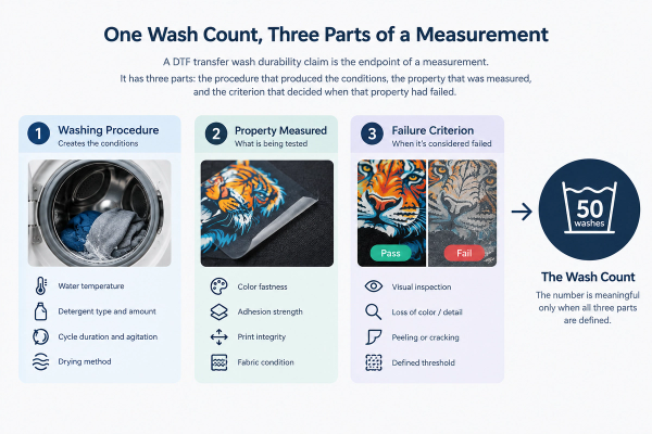 How Long Do DTF Transfers Last, and What the Wash Count Is Measuring
