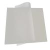Single pre-cut matte clear PET film sheet for screen printing transfer applications