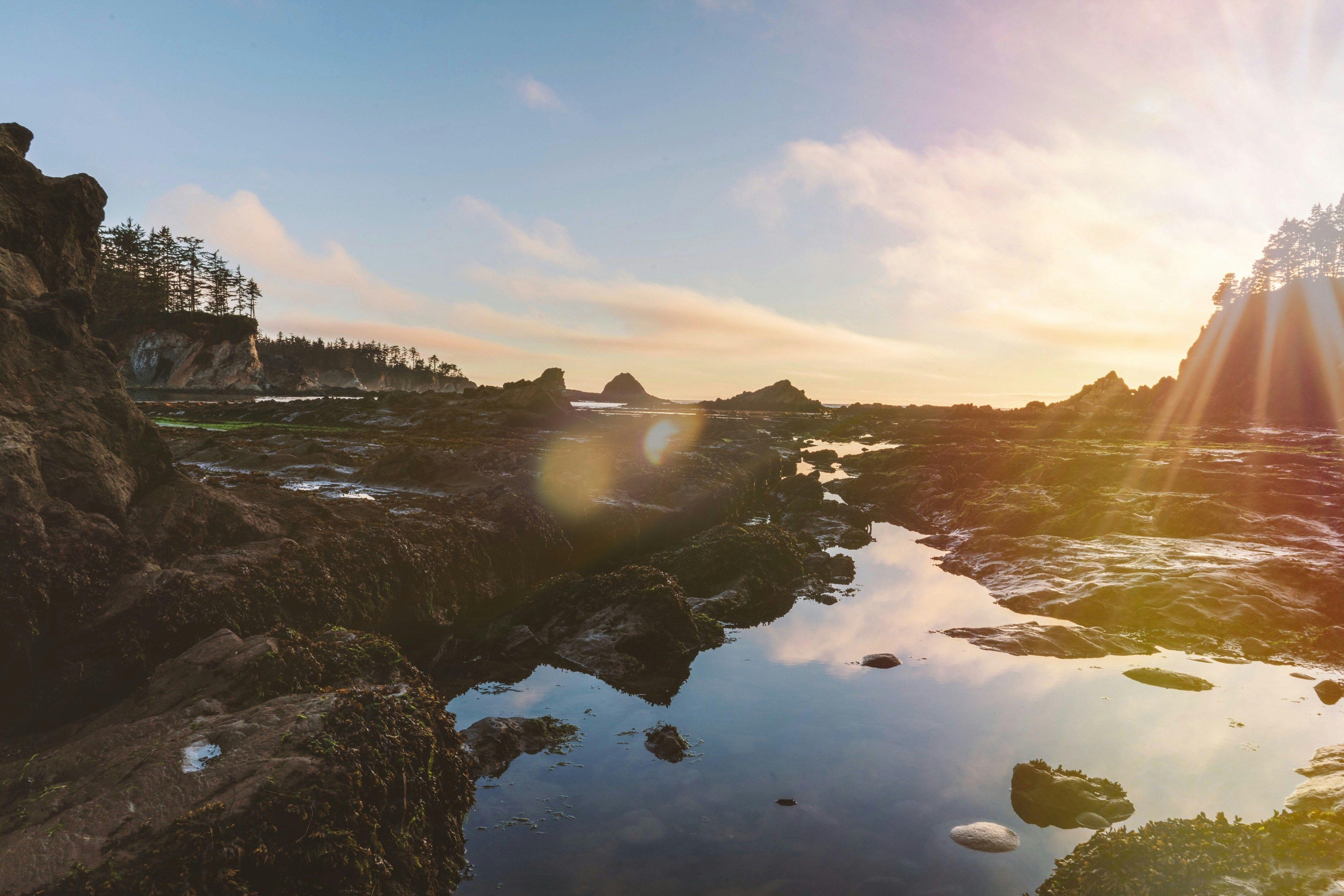 Sunset at Coos Bay