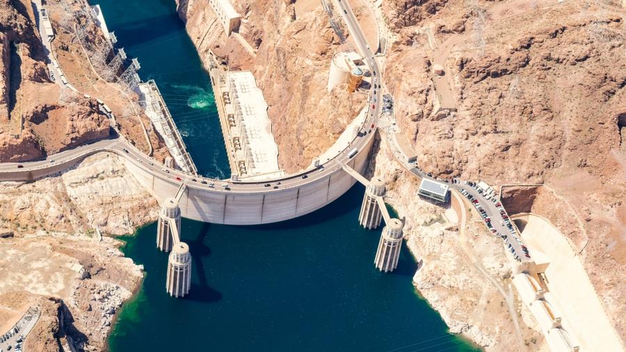 Hoover Dam in Boulder City, Nevada