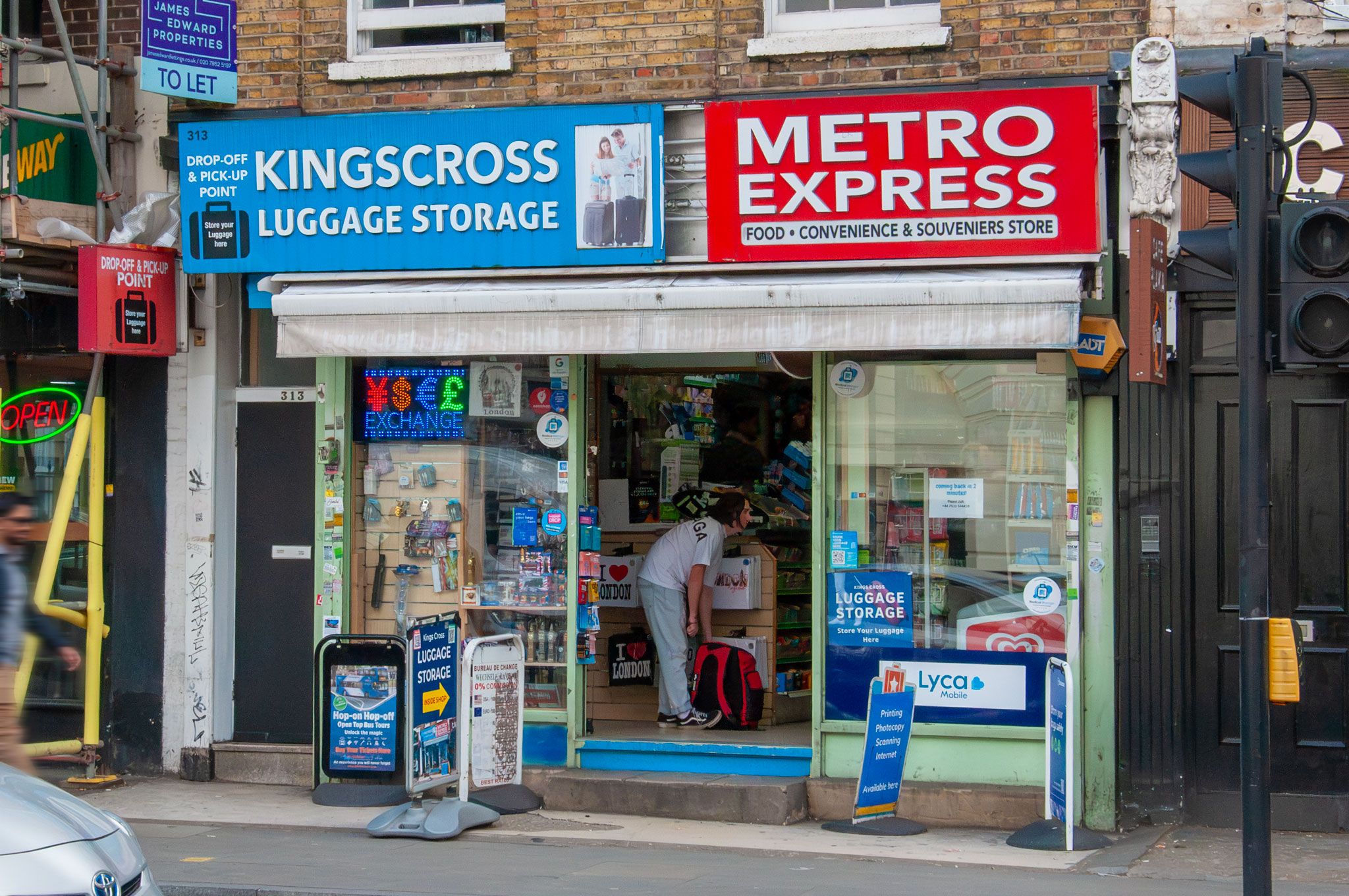 Kings Cross Luggage Storage Bloomsbury London