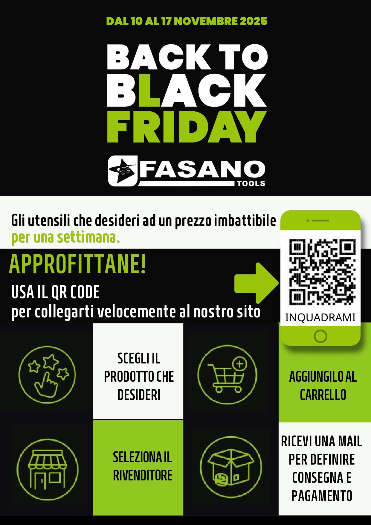 Black Friday FASANO