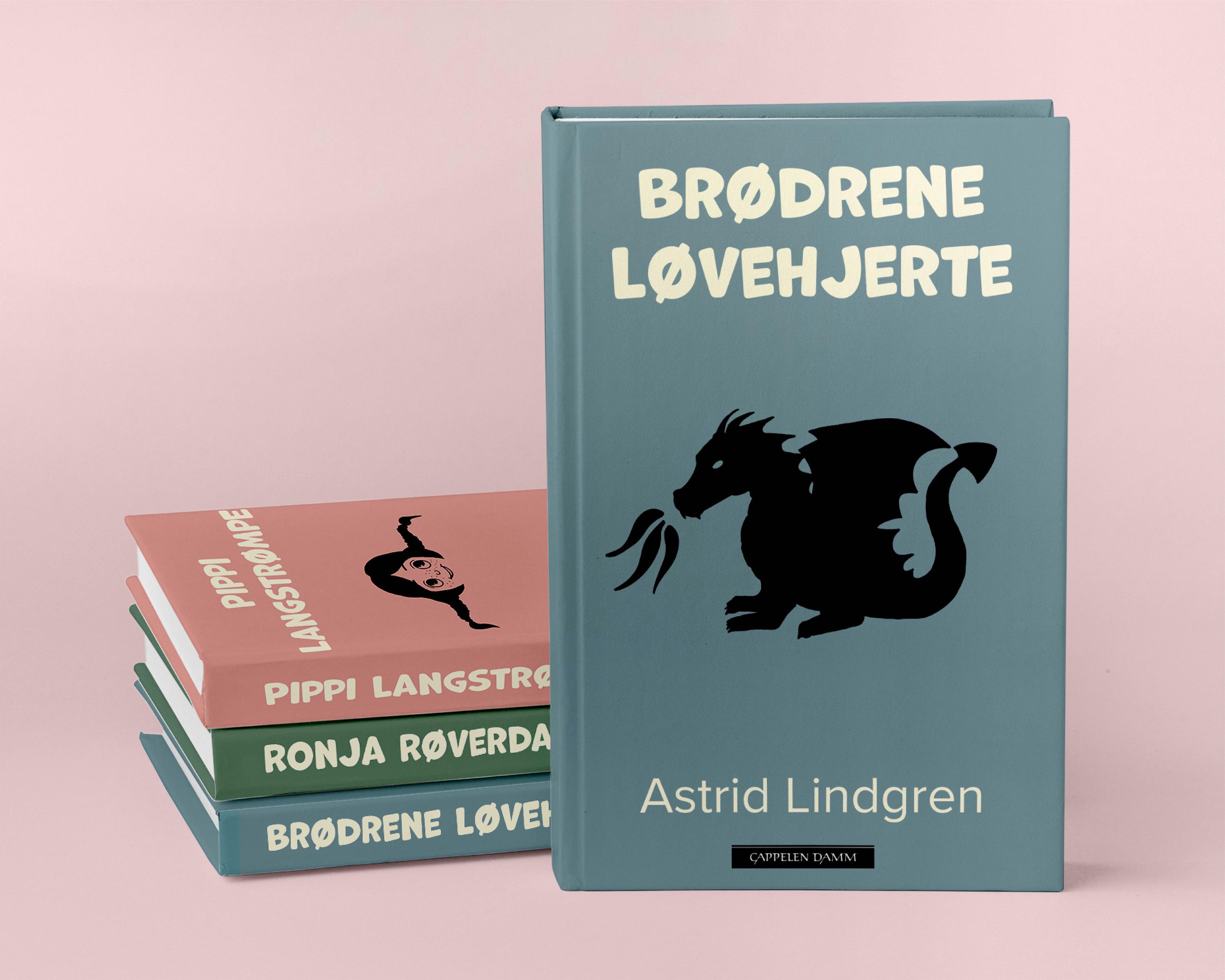 Astrid Lindgren – Bokdesign