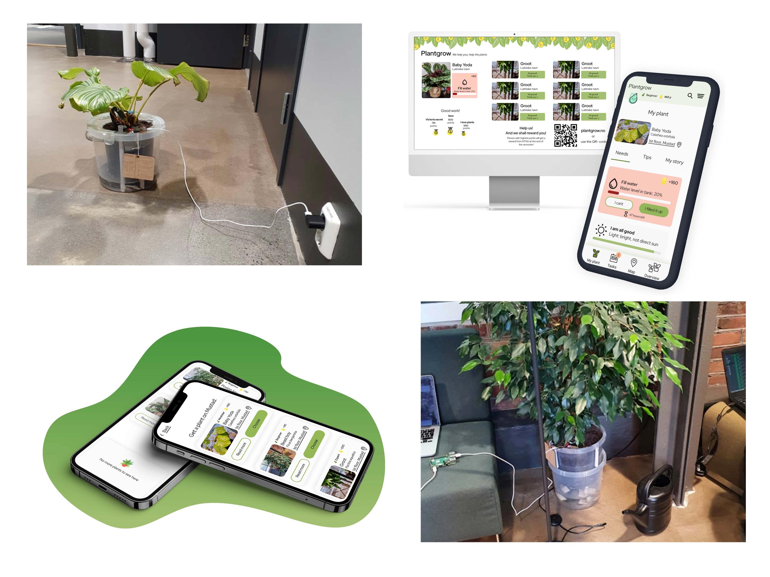 Web of Things - “Lenge leve planter”