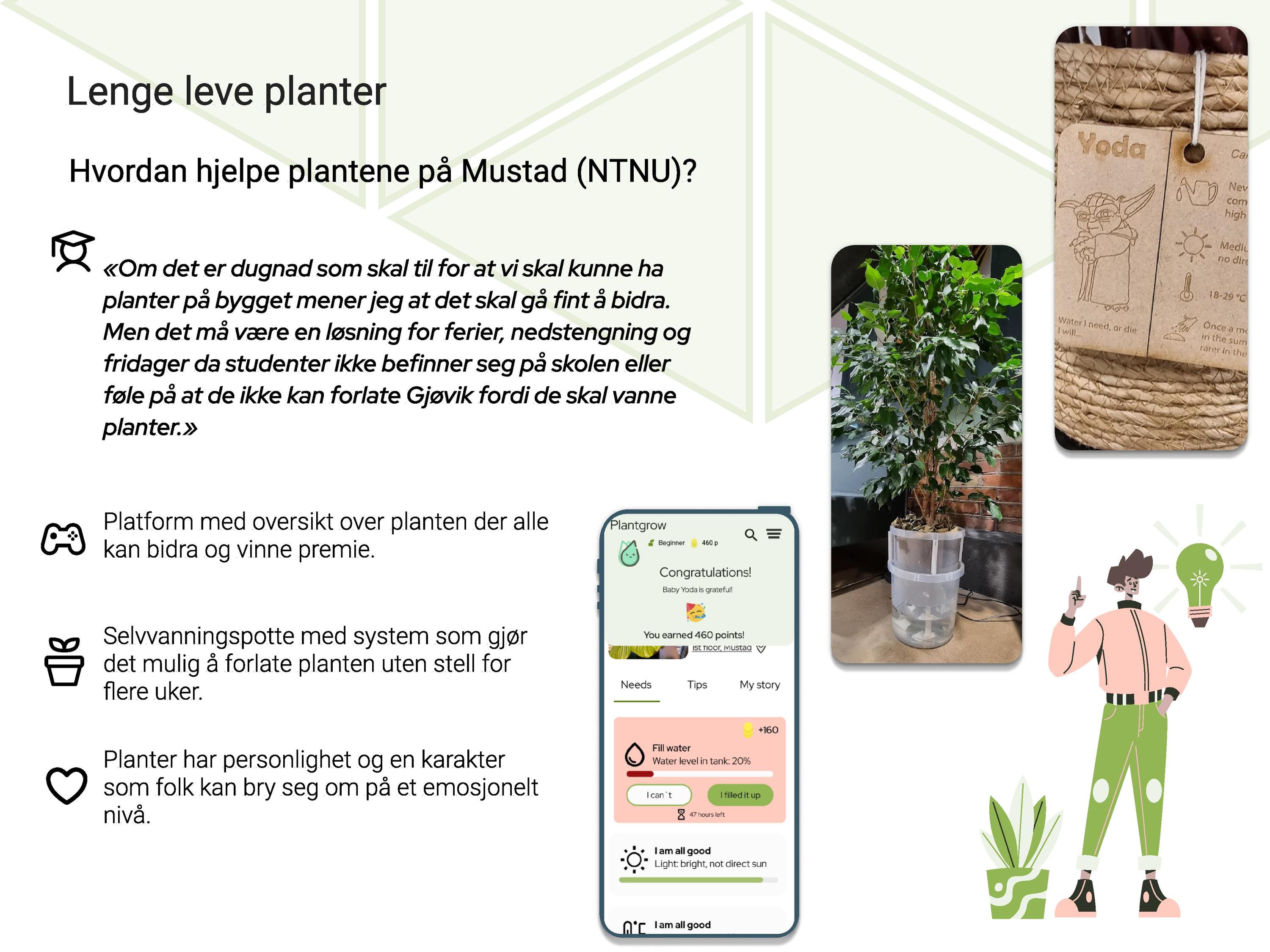 Web of Things - “Lenge leve planter”